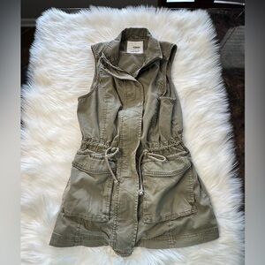 Sonoma Olive Green Casual Vest